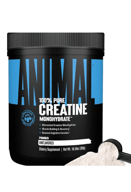 Creatina Monohidratada Animal (60 servicios)