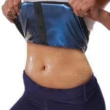 Faja sauna abdominal de mujer