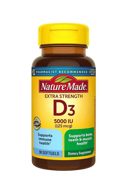 Vitamina D3 5000IU (90 cápsulas)